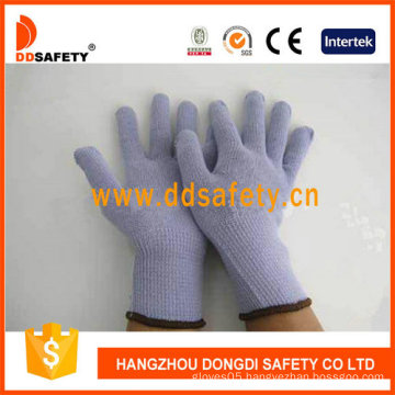 Violet Cotton Knitted Working Glove (DCK504)